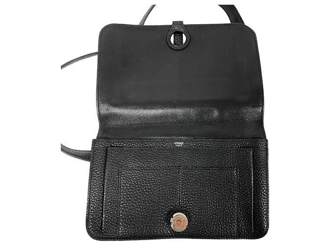 Hermès Borsa a tracolla Dogon di Hermes in nero - Ansicht 5