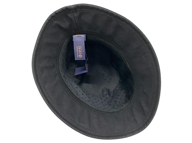 Cappello bucket LV Filigram M7286S di Louis Vuitton Nero - vista 3