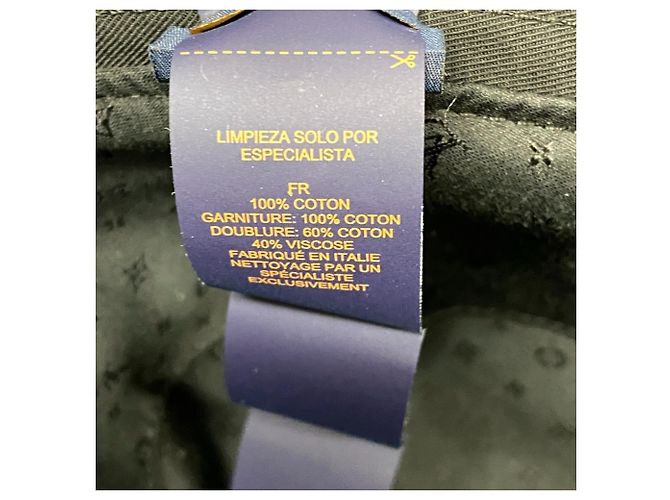 Cappello bucket LV Filigram M7286S di Louis Vuitton Nero - vista 7