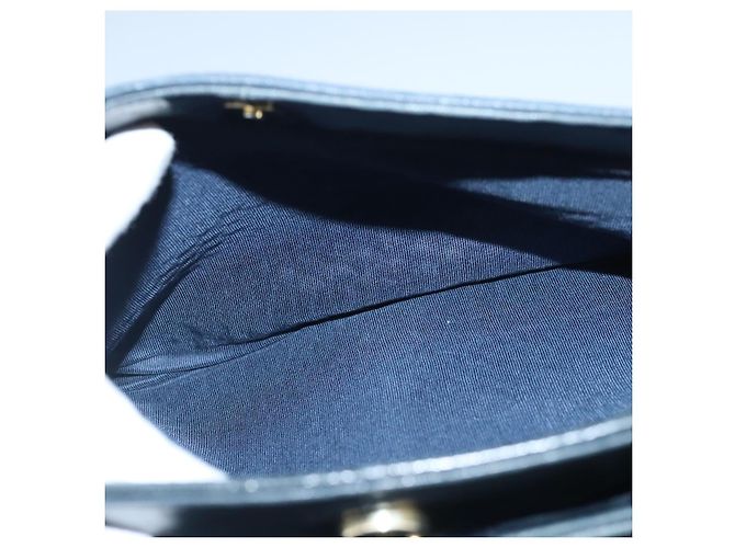 BALLY Borsa a Spalla in Pelle Trapuntata con Catena Navy Auth ti2299 Blu navy - vista 20