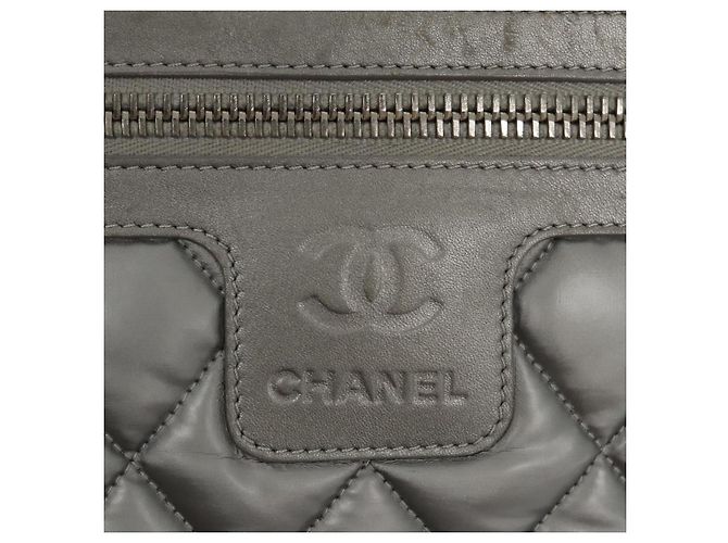 CHANEL Borsa a Spalla Cococoon Argento CC Auth bs19808 - vista 14