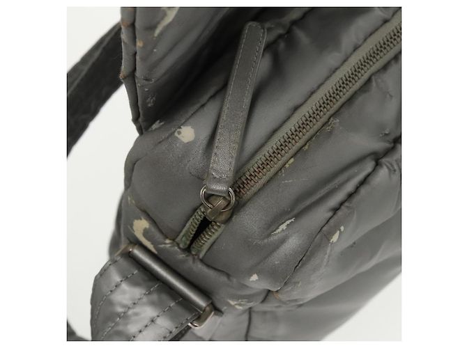 CHANEL Borsa a Spalla Cococoon Argento CC Auth bs19808 - vista 19