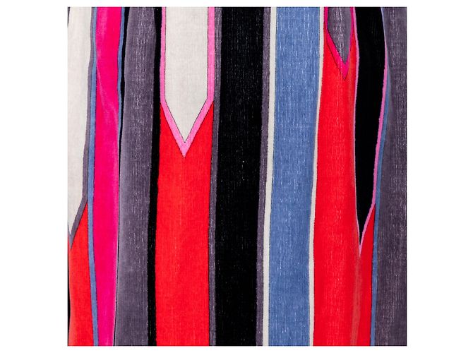 Samtkleid Emilio Pucci Mehrfarben - Ansicht 12