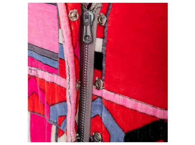 Samtkleid Emilio Pucci Mehrfarben - Ansicht 14