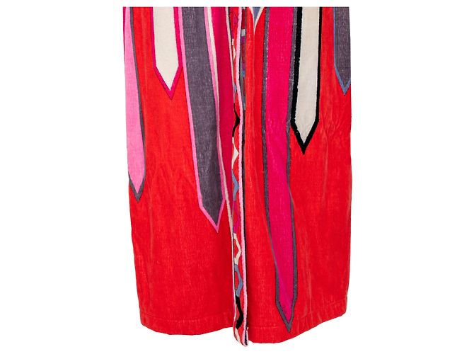 Samtkleid Emilio Pucci Mehrfarben - Ansicht 5