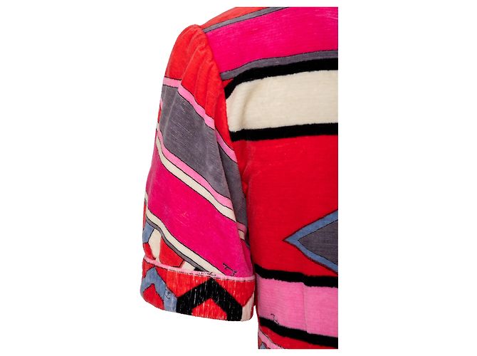 Samtkleid Emilio Pucci Mehrfarben - Ansicht 8