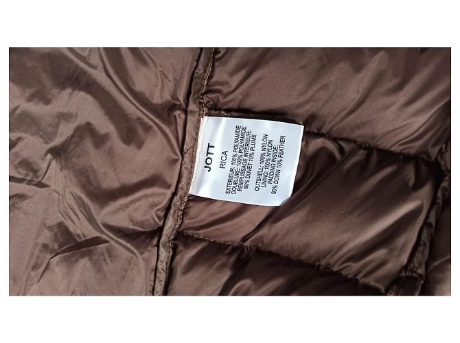 Chaqueta ligera de plumón Jott RICA camel XL Camello - vista 12