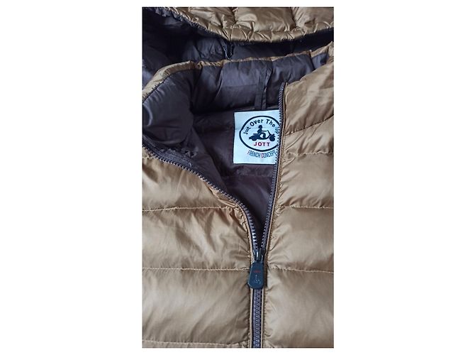 Chaqueta ligera de plumón Jott RICA camel XL Camello - vista 14