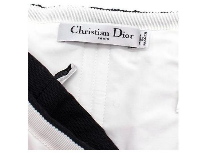 Christian Dior Falda asimétrica plisada azul marino Dior - vista 5