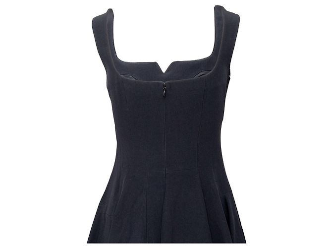 Vestido mini A-line Alexander McQueen Negro - vista 4