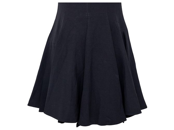 Vestido mini A-line Alexander McQueen Negro - vista 6