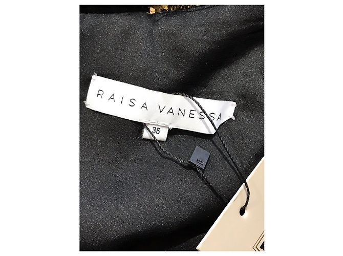 Autre Marque RAISA VANESSA Kleider T.International S Polyester Golden - Ansicht 6