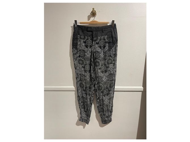 HELMUT LANG Jeans T.FR 38 Cotone Grigio - vista 2