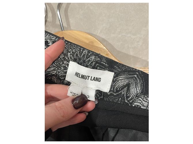 HELMUT LANG Jeans T.FR 38 Cotone Grigio - vista 4
