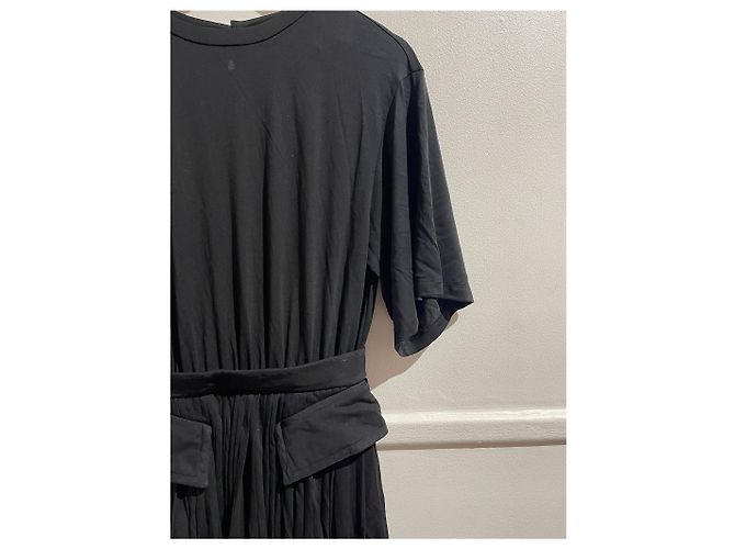 Vestidos GIVENCHY T.Internacional M Viscosa Negro - vista 2