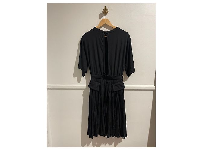 Vestidos GIVENCHY T.Internacional M Viscosa Negro - vista 3