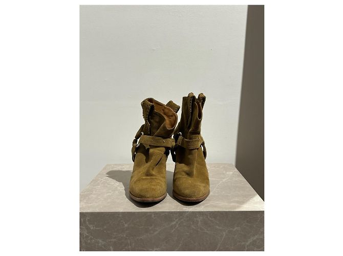 ISABEL MARANT ETOILE Stiefeletten T.EU 37 Wildleder - Ansicht 2