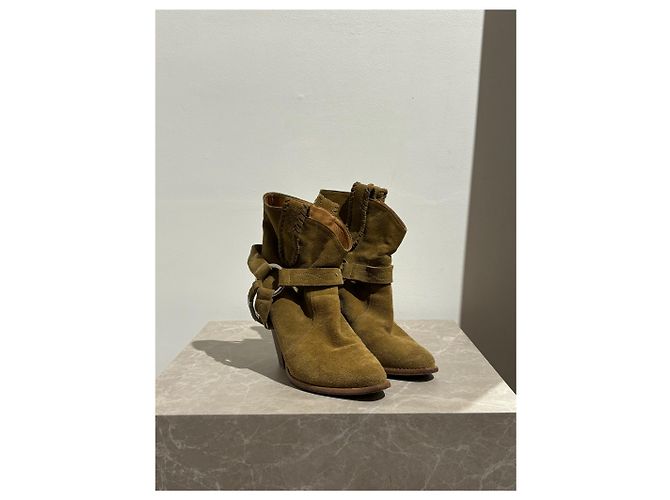 ISABEL MARANT ETOILE Stiefeletten T.EU 37 Wildleder - Ansicht 3