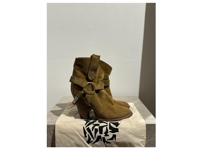 ISABEL MARANT ETOILE Stiefeletten T.EU 37 Wildleder - Ansicht 8