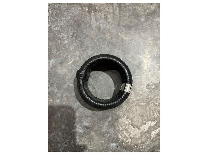 Bracciali DIOR T. Pelle Nero - vista 3