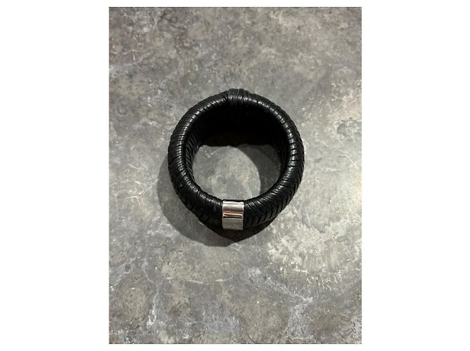 Bracciali DIOR T. Pelle Nero - vista 5