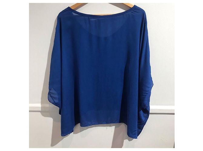 HELMUT LANG Tops T.Internacional M Viscosa Azul - vista 2