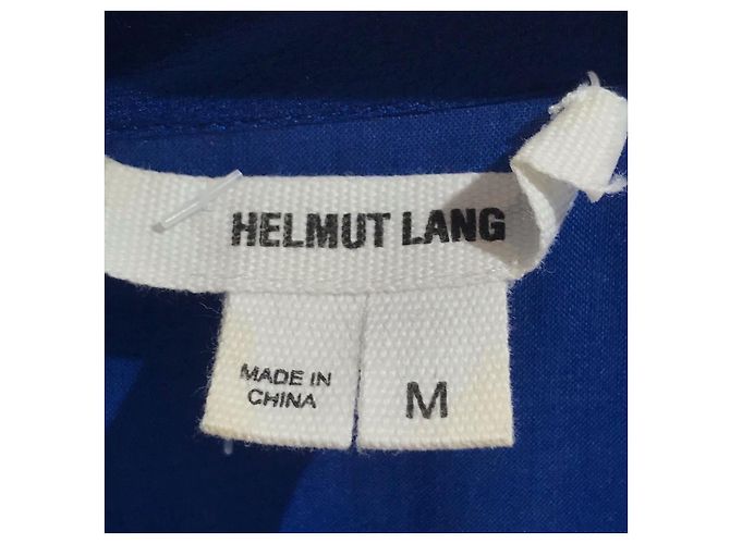 HELMUT LANG Tops T.Internacional M Viscosa Azul - vista 4