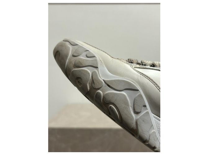 Sneakers ALEXANDER MCQUEEN T.EU 38.5 Pelle Bianco - vista 9
