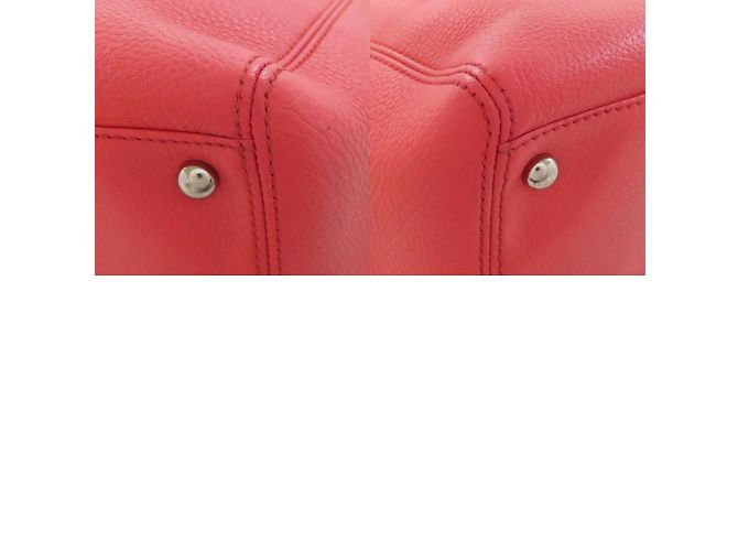 Borsa Executive Chanel in Pelle di Vitello Rosa - vista 10