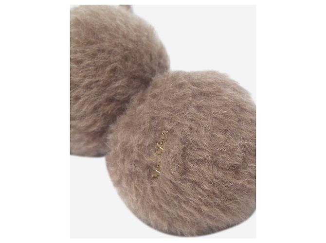 Max Mara Taupe Pom-Pom Tubular belt - view 5