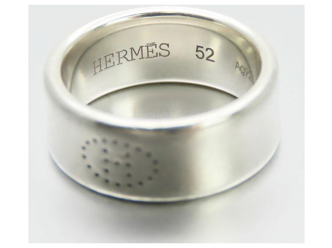 Ring Hermès Anillo Hermes Evelyn en Plata 925 - vista 5