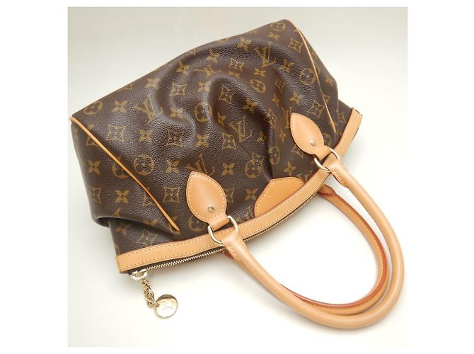 Borsa Tote Louis Vuitton Monogram Tivoli PM Marrone - vista 3