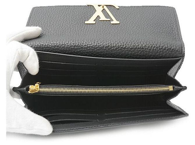 Louis Vuitton Capucines Long Wallet Noir N90129 Black - view 4