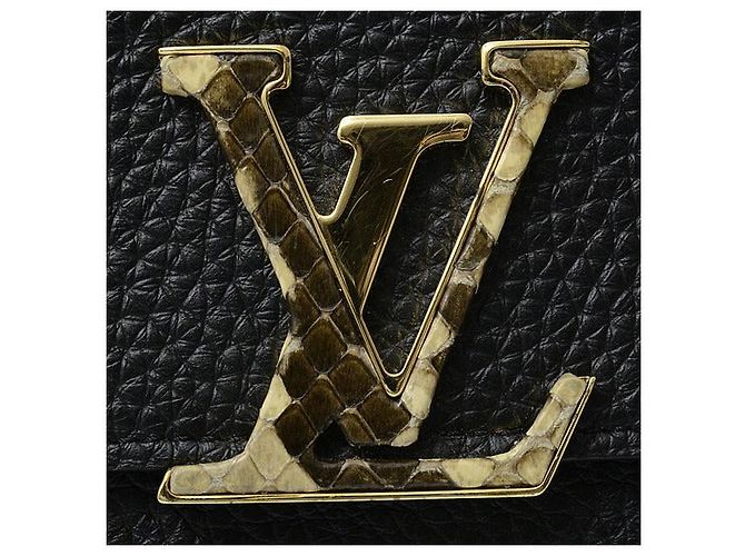 Louis Vuitton Capucines Long Wallet Noir N90129 Black - view 6