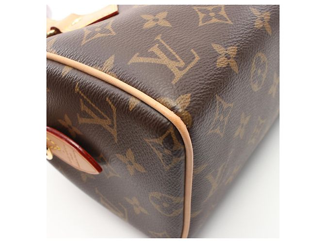 Sac à main Louis Vuitton Speedy Bandoulière 20 M46594 Marron - vue 6