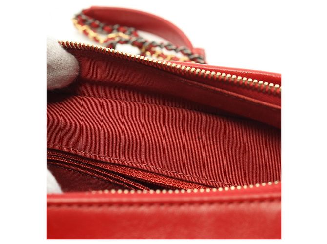 Chanel Gabrielle Small Hobo Bag Red Leather - view 7