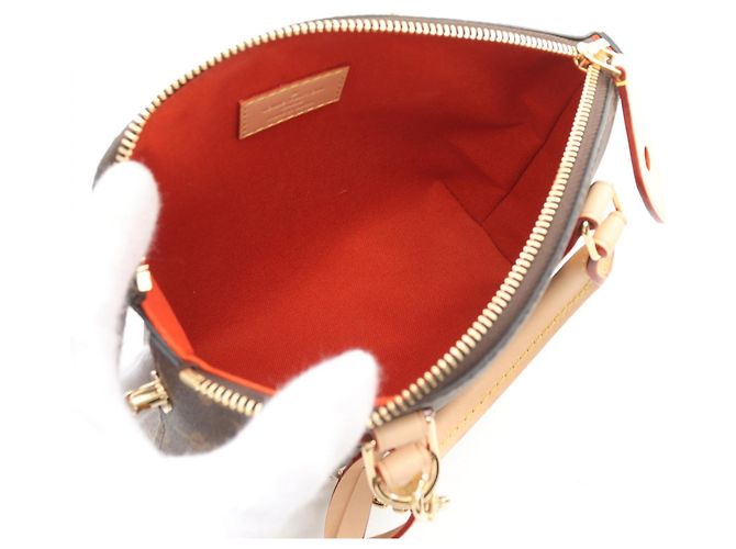 Borsa Louis Vuitton Lockit BB Monogram M12019 Marrone - vista 3