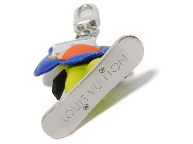 Porte-clés Snowboard Vivienne Louis Vuitton M00965 Bleu - vue 5