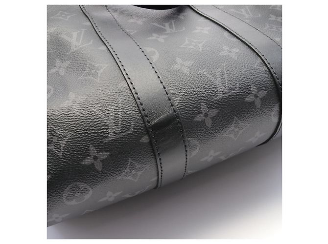 Louis Vuitton Keepall Bandouliere 35 Handbag M46655 Black - view 6