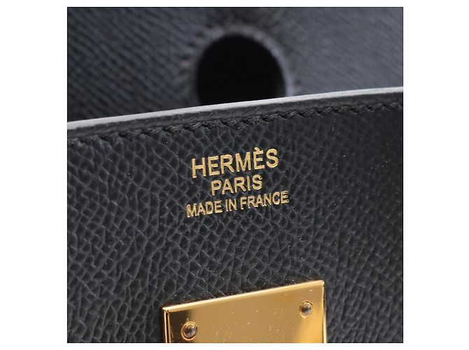 Borsa Hermès Birkin 30 Sellier Nera Nero - vista 4