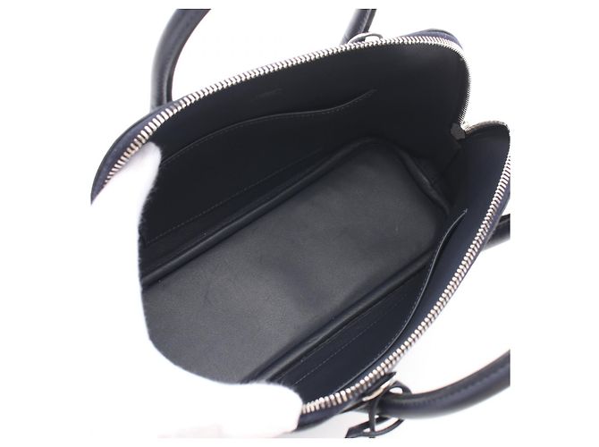 Hermès Hermes Bolide 1923 25 Handbag Evercolor Navy Blue - view 3