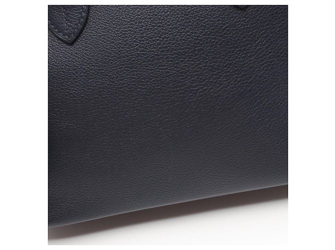 Hermès Hermes Bolide 1923 25 Handbag Evercolor Navy Blue - view 6