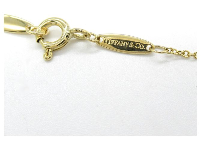 Collana in diamante K18 oro giallo Tiffany & Co - vista 4