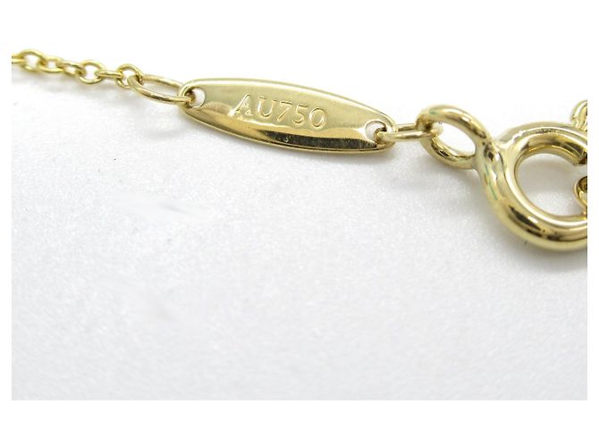 Collana in diamante K18 oro giallo Tiffany & Co - vista 5