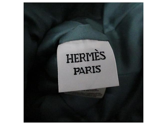 Hermès Giacca Coccodrillo Hermes Blu 2H1224D16U36 - vista 6