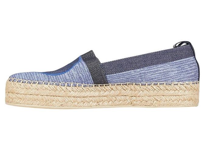 Louis Vuitton LV Slip On Denim Espadrilles Blau - Ansicht 5
