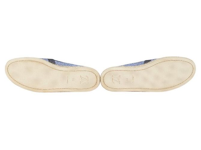 Louis Vuitton LV Slip On Denim Espadrilles Blau - Ansicht 7