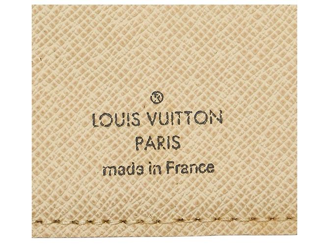 Organizer Louis Vuitton Damier Azur Card Case N63144 White - view 5