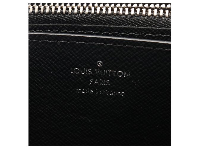 Portefeuille Zippy XL Louis Vuitton Damier Graphite N41503 Noir - vue 4