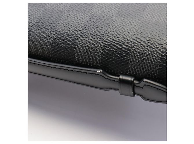 Portefeuille Zippy XL Louis Vuitton Damier Graphite N41503 Noir - vue 7